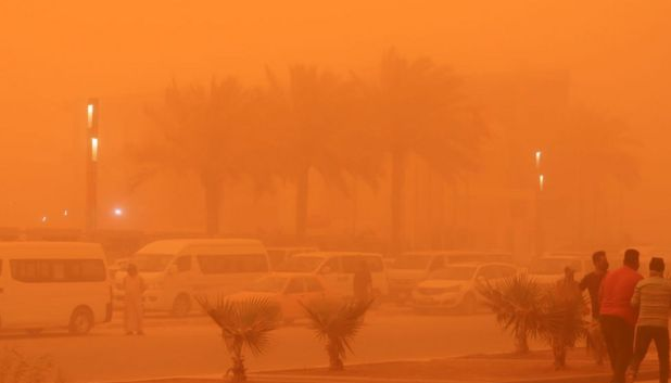 طقس العراق يحذر: عاصفة ترابية ستغطي البلاد 